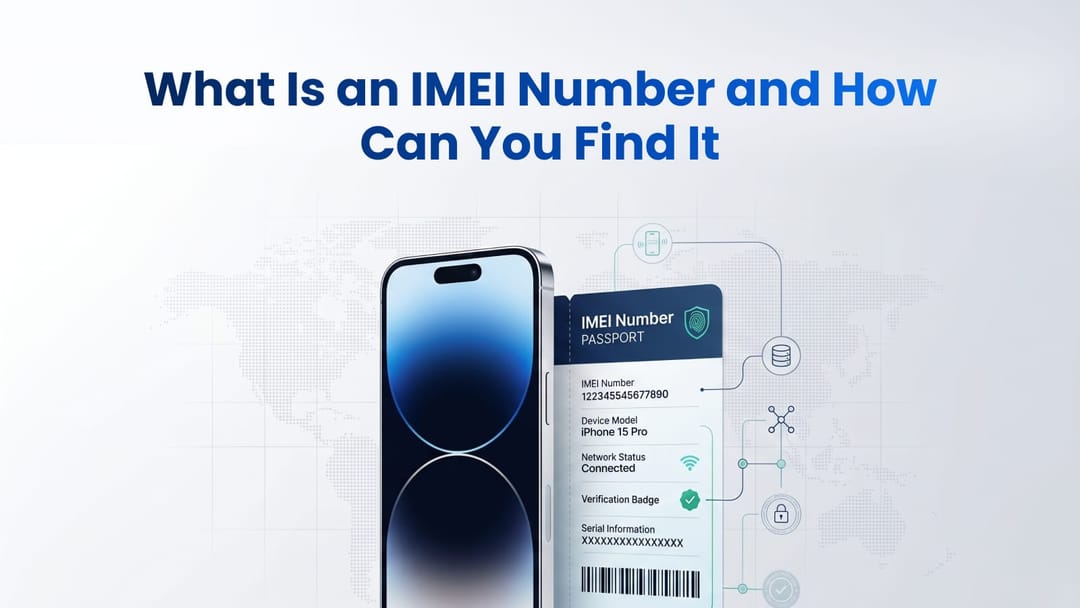 What is an IMEI number and how can you find it