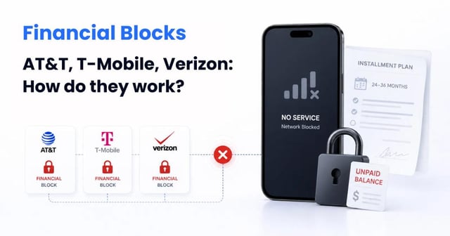 Financial Blocks from AT&T, T-Mobile, and Verizon: How Do They Work?