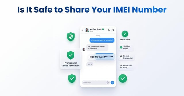 Is It Safe to Share Your IMEI Number When Selling a Phone on a Marketplace?