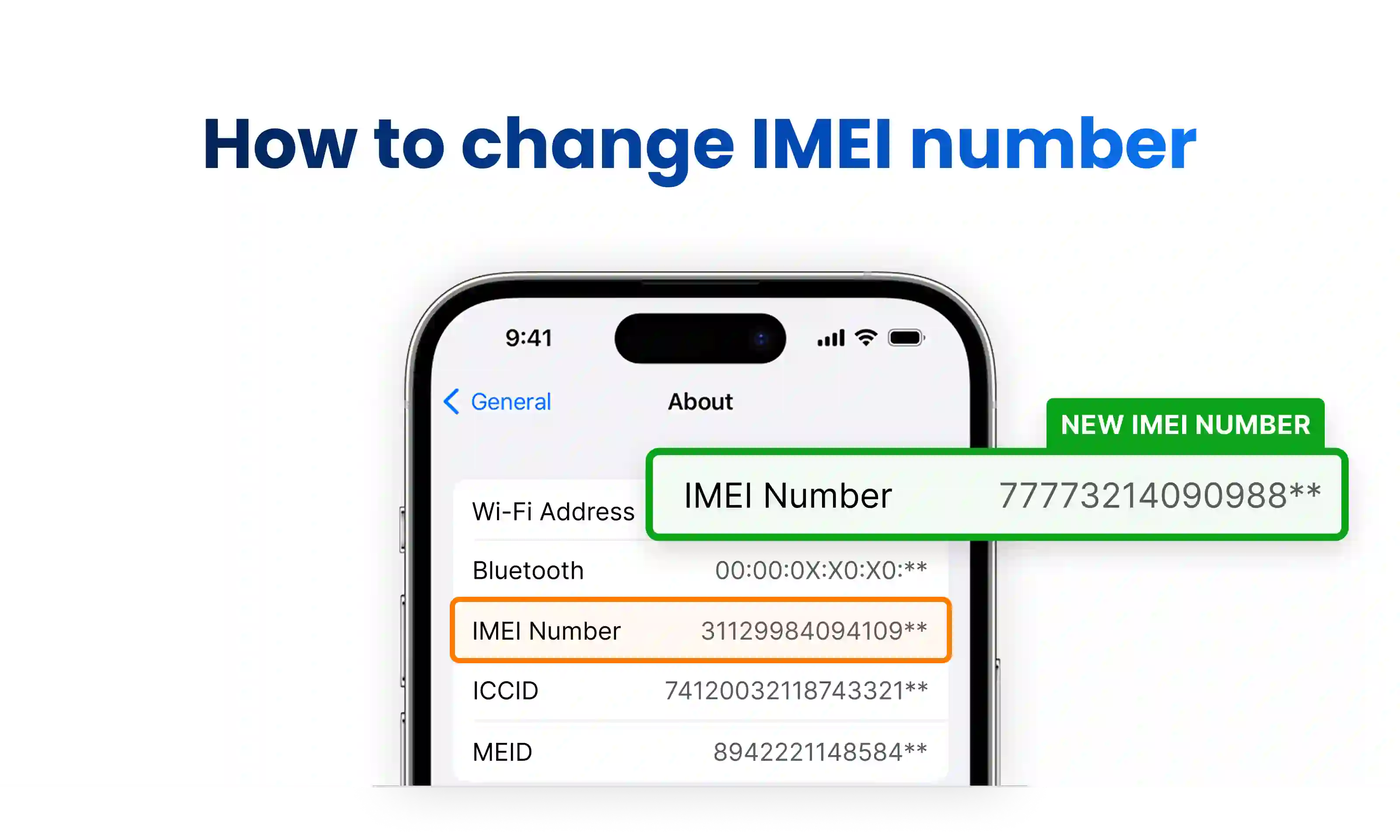 How to change IMEI number